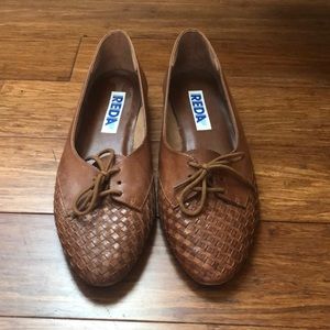 Vintage Leather Flats